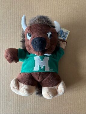 Marco Bison Marshall Mini Mascot Campus University Plush
